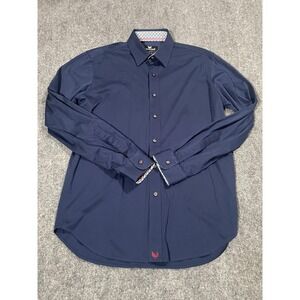 Buttercloth Shirt Mens Medium Long Sleeve Button Up Luxury Soft Comfort Dress